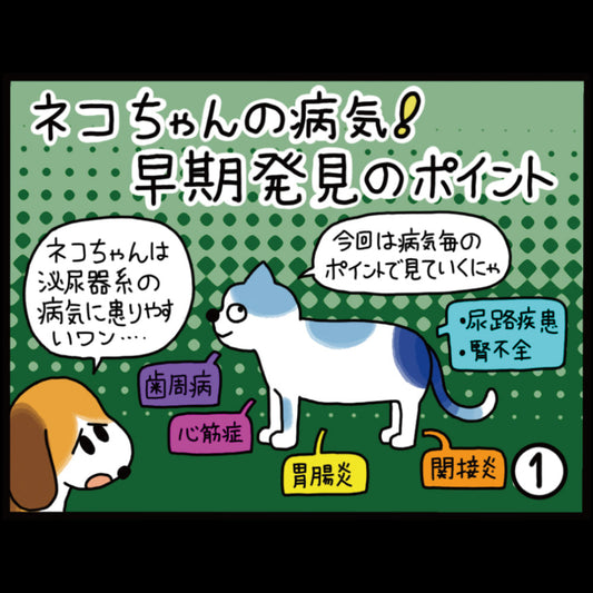 ネコちゃんの病気！早期発見のポイント