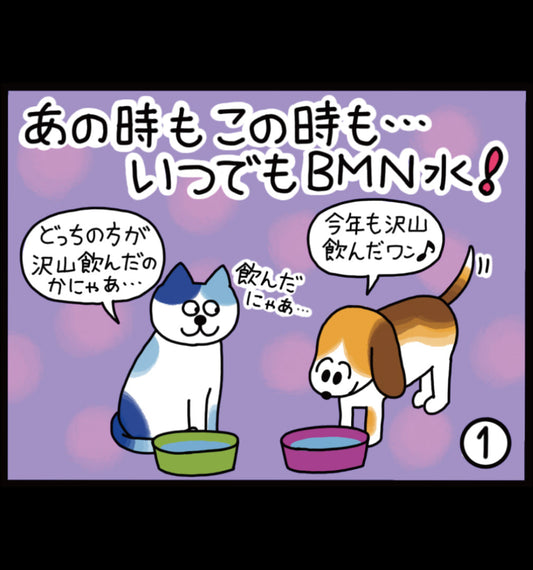 あの時も この時も・・・いつでもビーミーニー水！