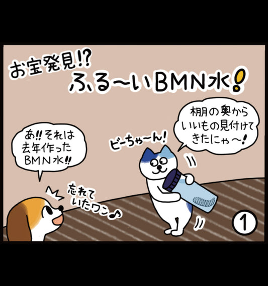 お宝発見!? ふる〜いビーミーニー水！