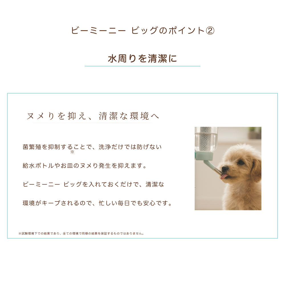 BeeMeeNee ビーミーニー 飲料水改質触媒 ビッグ dog – beemeenee